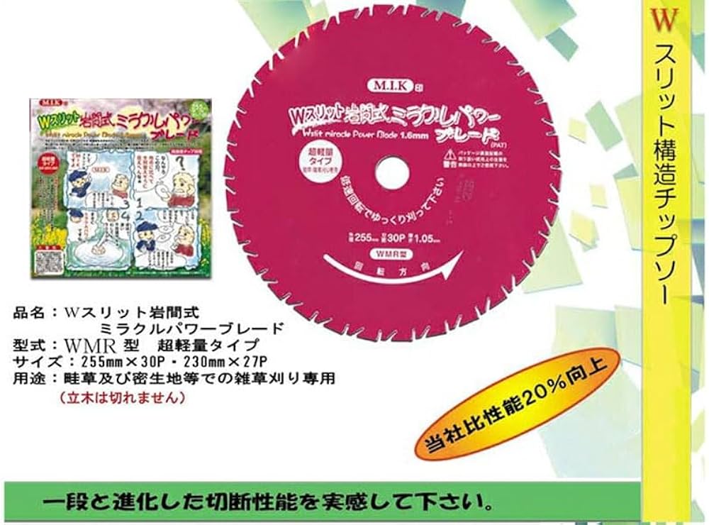 Amazon | Wスリット 岩間式ミラクルパワーブレード WMR型 WMR-0927