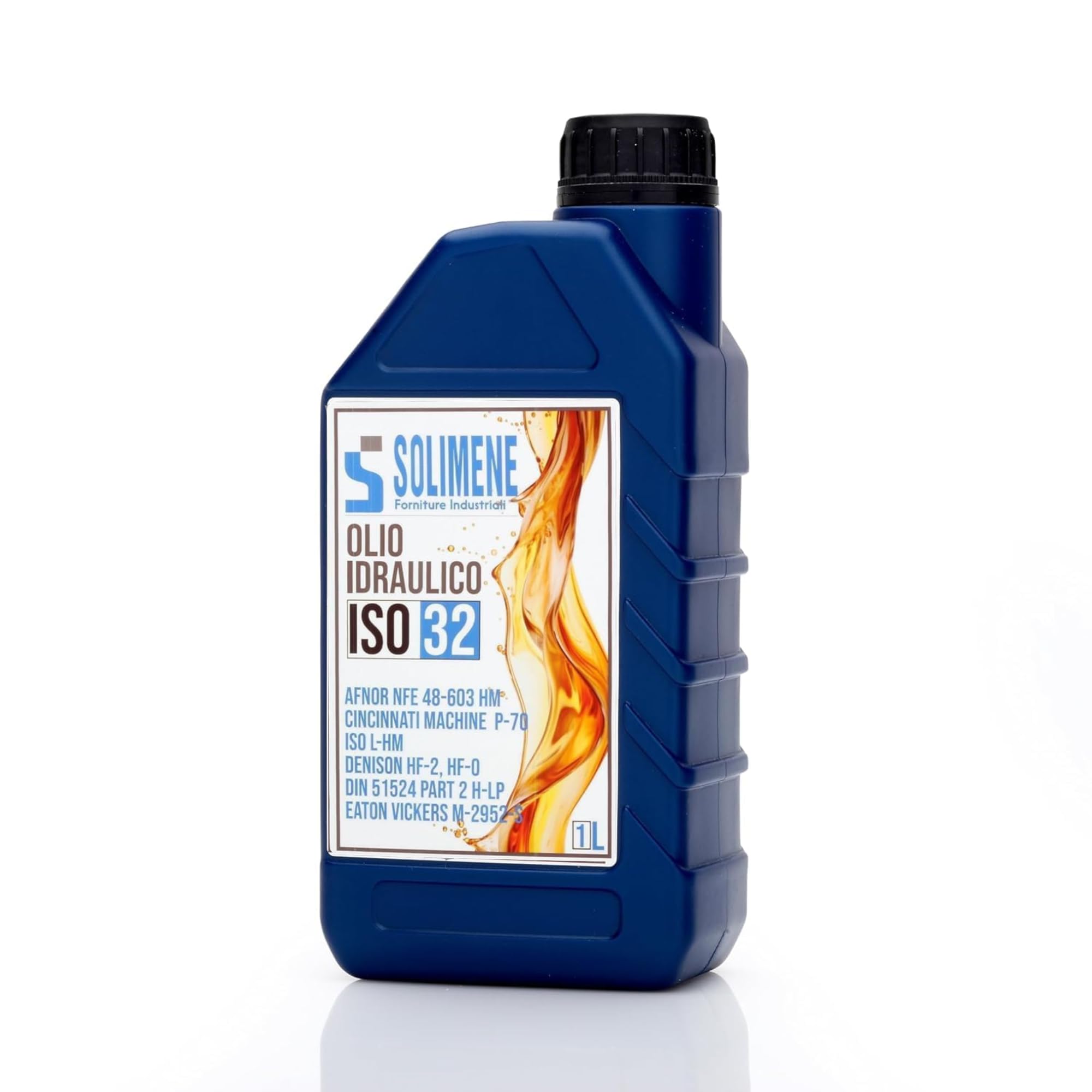 Olio Idraulico ISO VG 32 HLP 1L – Hydraulic Oil Anti-Usura e Anti-Schiuma per Muletti, Trattori, Spaccalegna, Transpallet e Pompe Idrauliche – DIN 51524 Parte 2 (ISO L-HM)