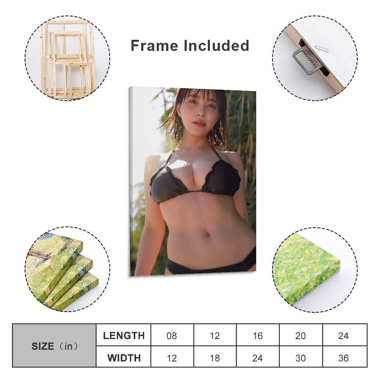 Amazon.co.jp: 岸明日香国民的女神巨乳女優セクシー写真ポスター 壁