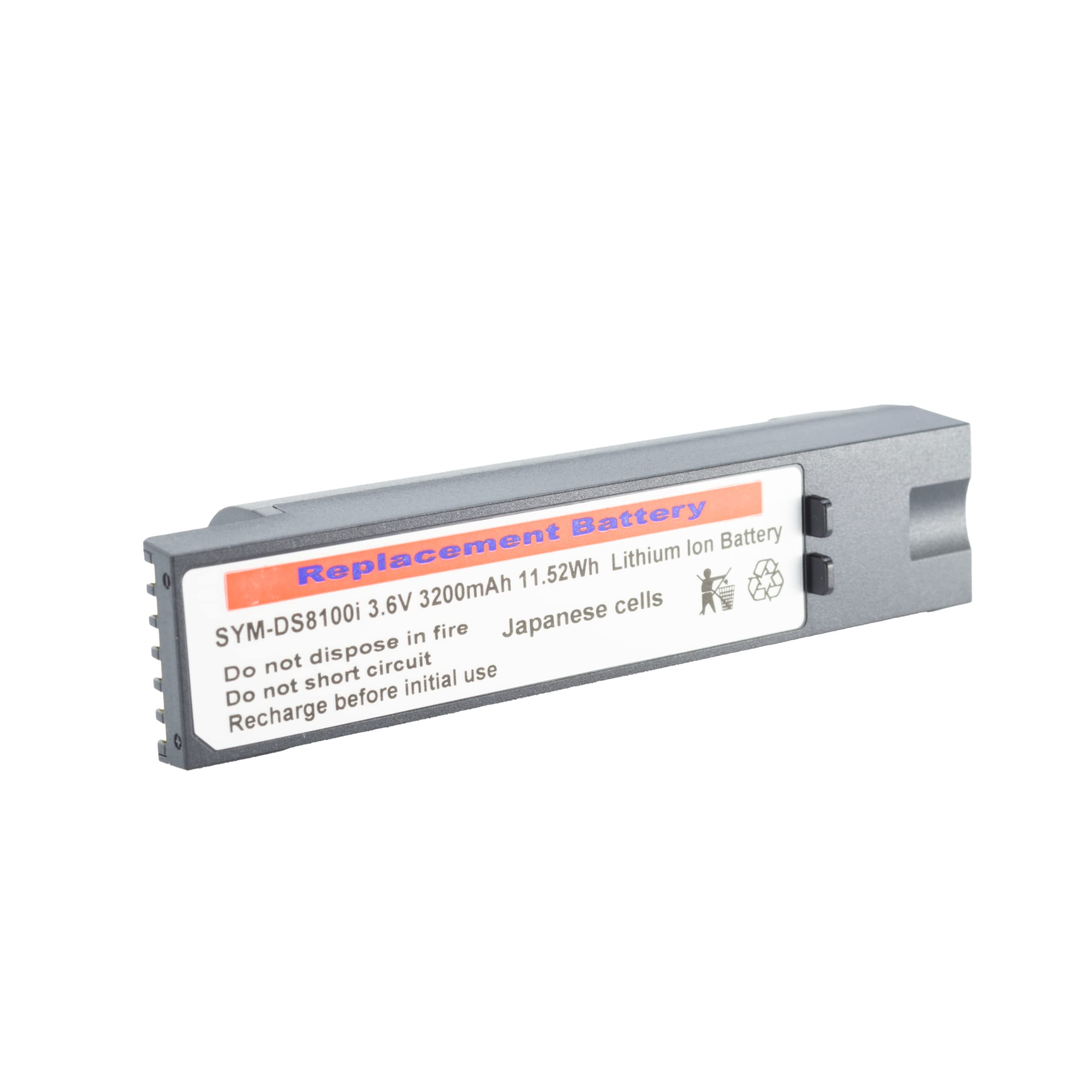 BARCODE-USA replacement battery in its cardboard box, sealed in anti-static packaging.