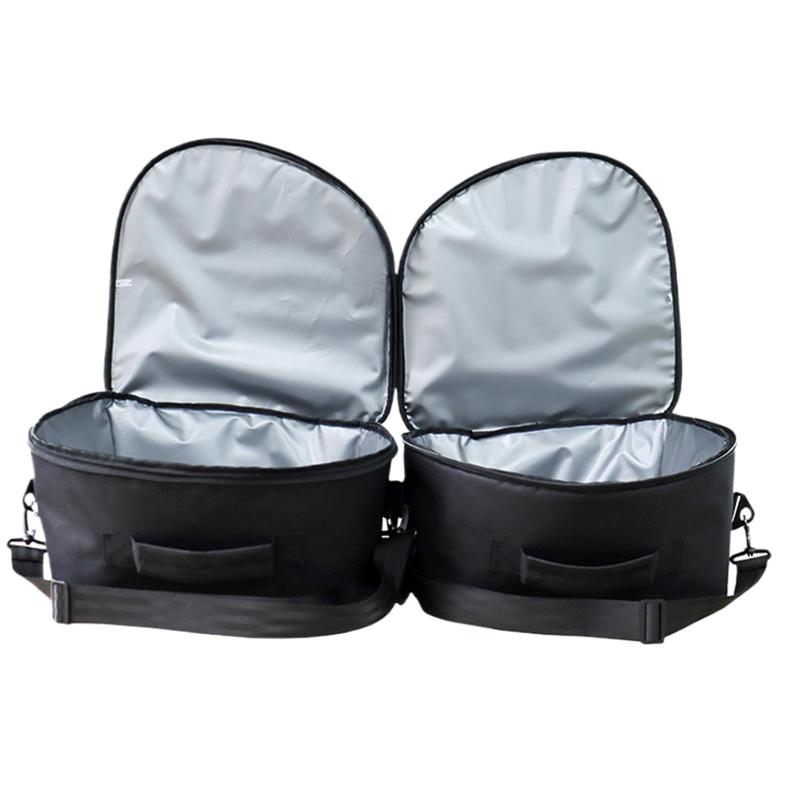Organizer Portaoggetti Per Bagagliaio Anteriore 2 Pezzi Portatile Con | Borsa Frigo Isolante per Uso Quotidiano Campeggio Vacanza Barbecue Lunghi Viaggi Brevi Gite