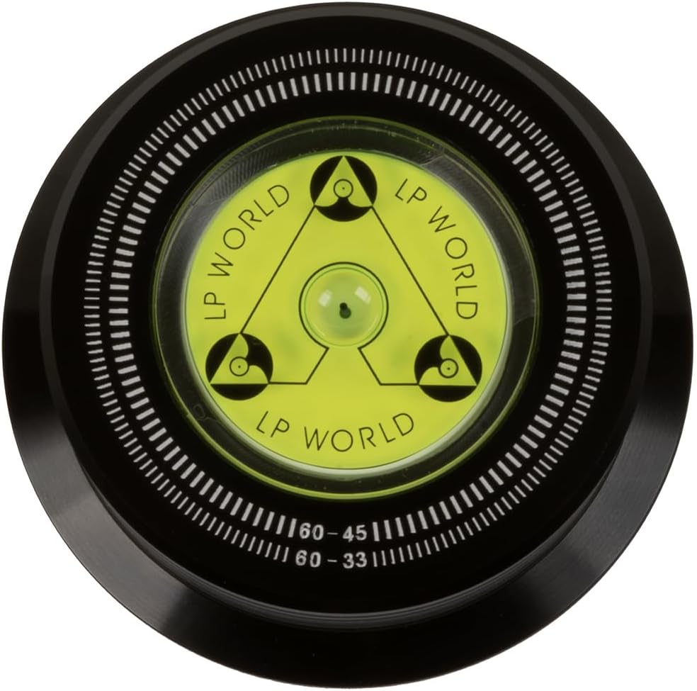 Deco Gear Vinyl Care Turntable Bundle: Cleaning Kit + Stroboscope + Record Stabilizer + Audio-Technica Record Care Solution