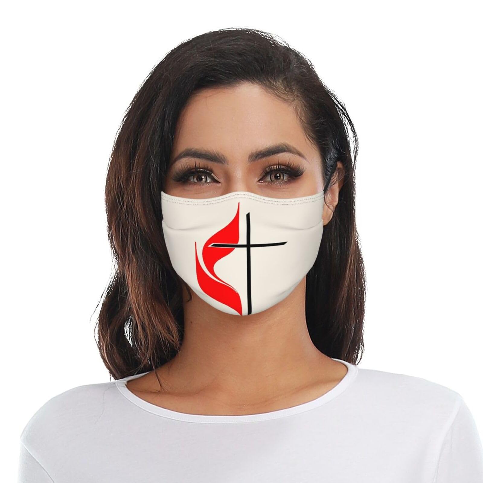 United Methodist Church Home Adult Dust Mask Adjustable Dust Face with 2 Filter84