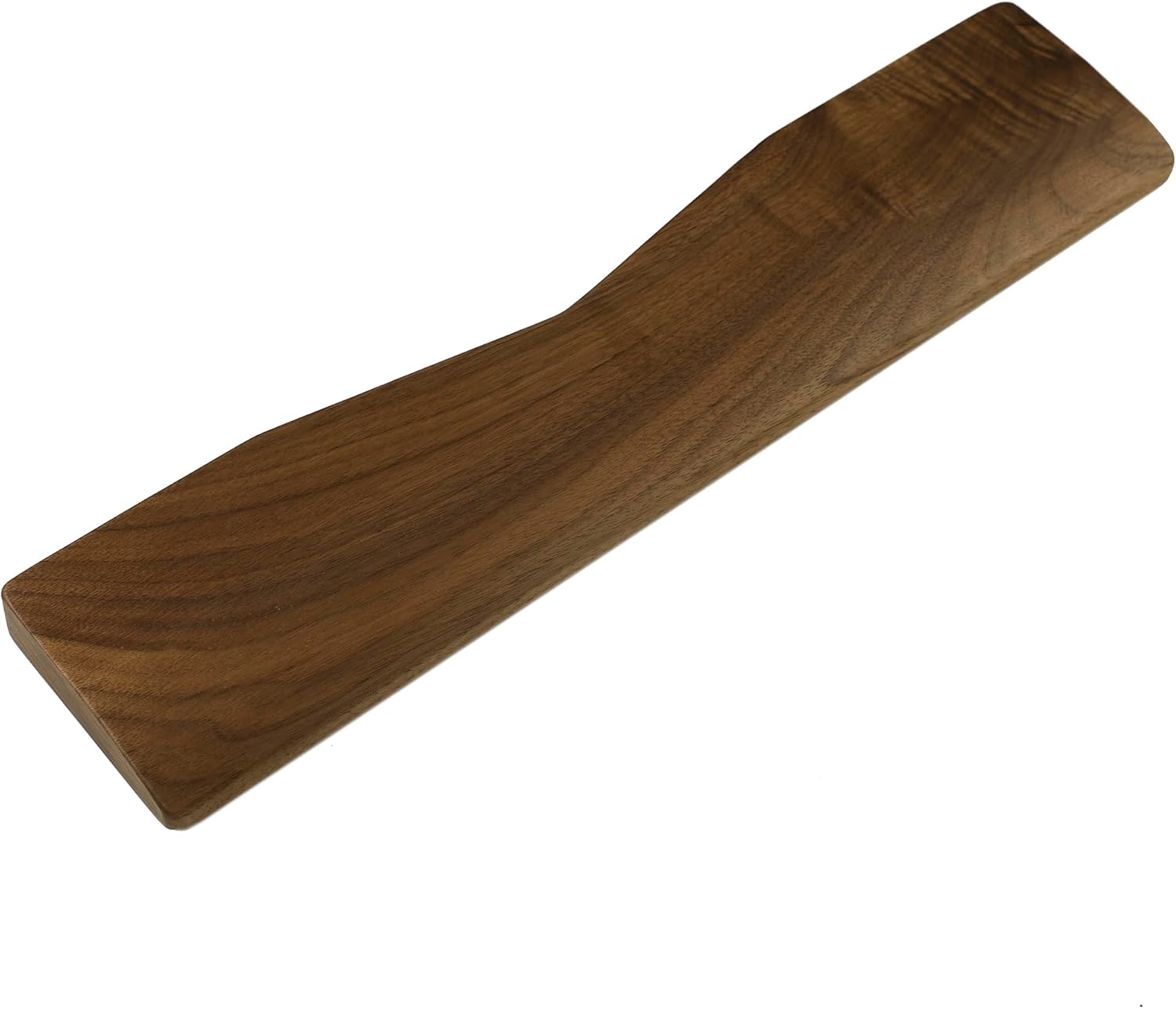 YMDK Wooden Wrist Rest Solid Wood Walnut for CIDOO ABM066 Mechanical Keyboard