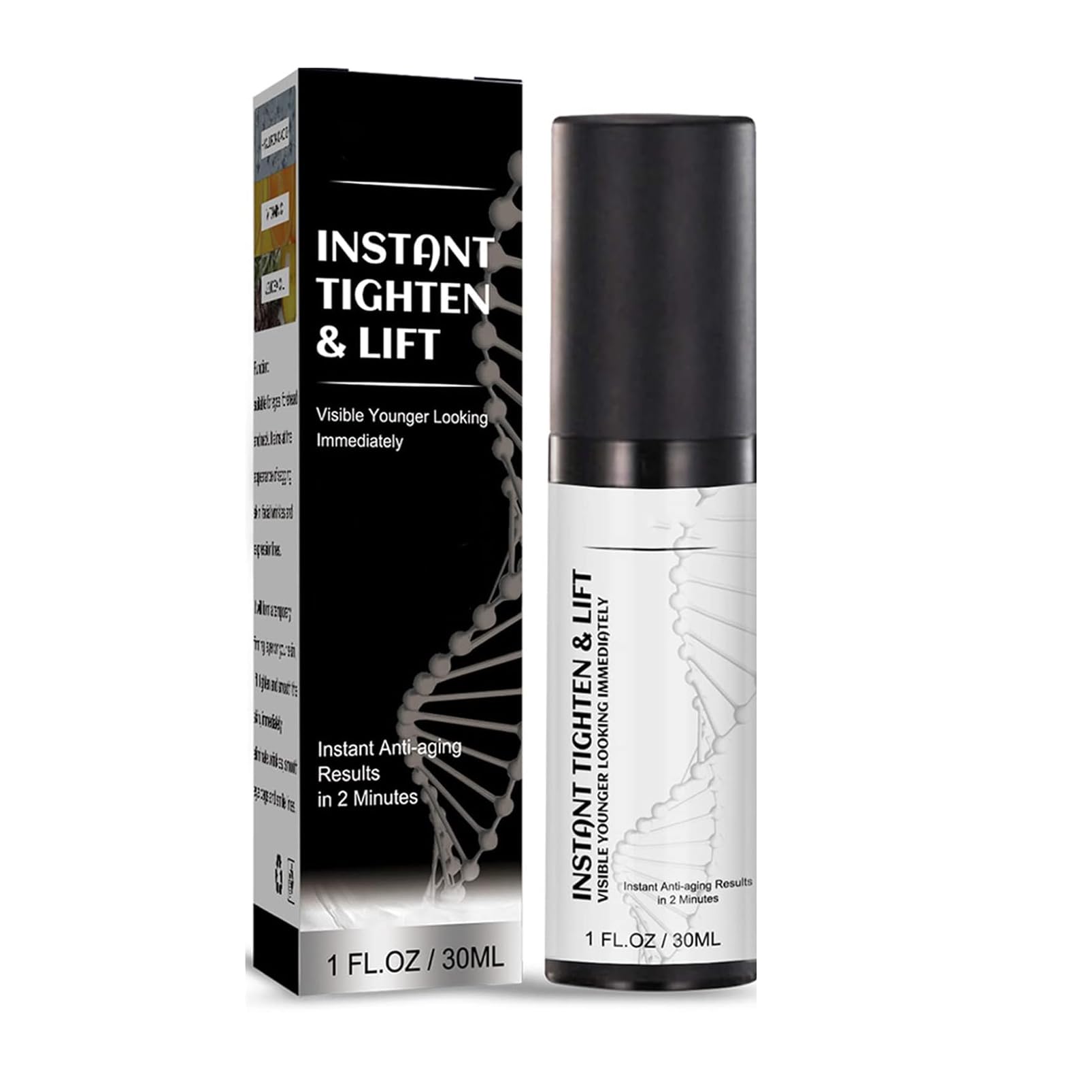 Instant Face Lift Cream, Face, Neck, Eye Tightening & Lifting Serum, Smooth Appearance of Loose Sagging Skin, Puffiness, Fine Lines & Wrinkles Within 2 Minutes (1 Piece)