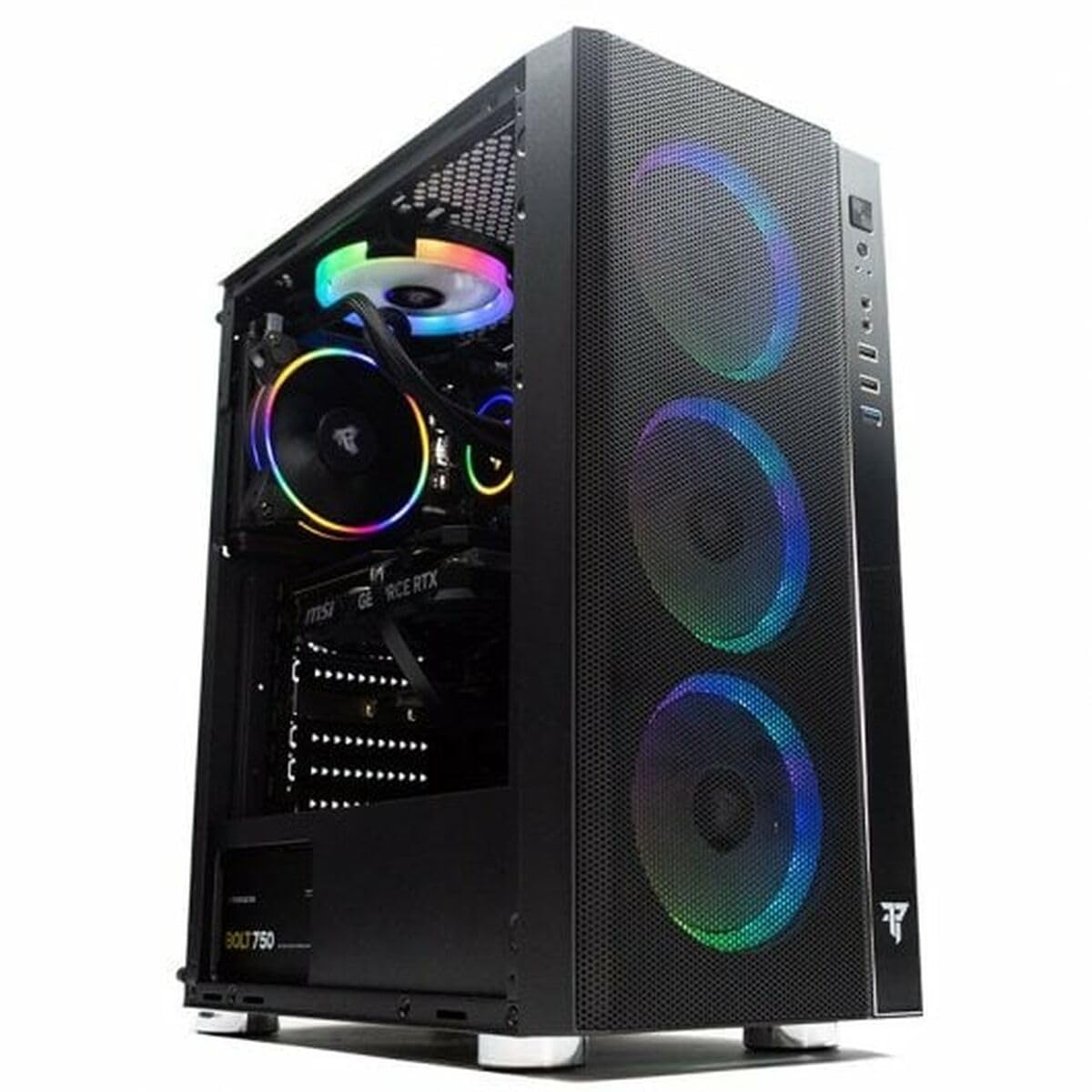 PcCom PC de Sobremesa Ready NVIDIA GeForce RTX 3060 500 GB SSD i5-13400F 16 GB RAM GeForce RTX 3060