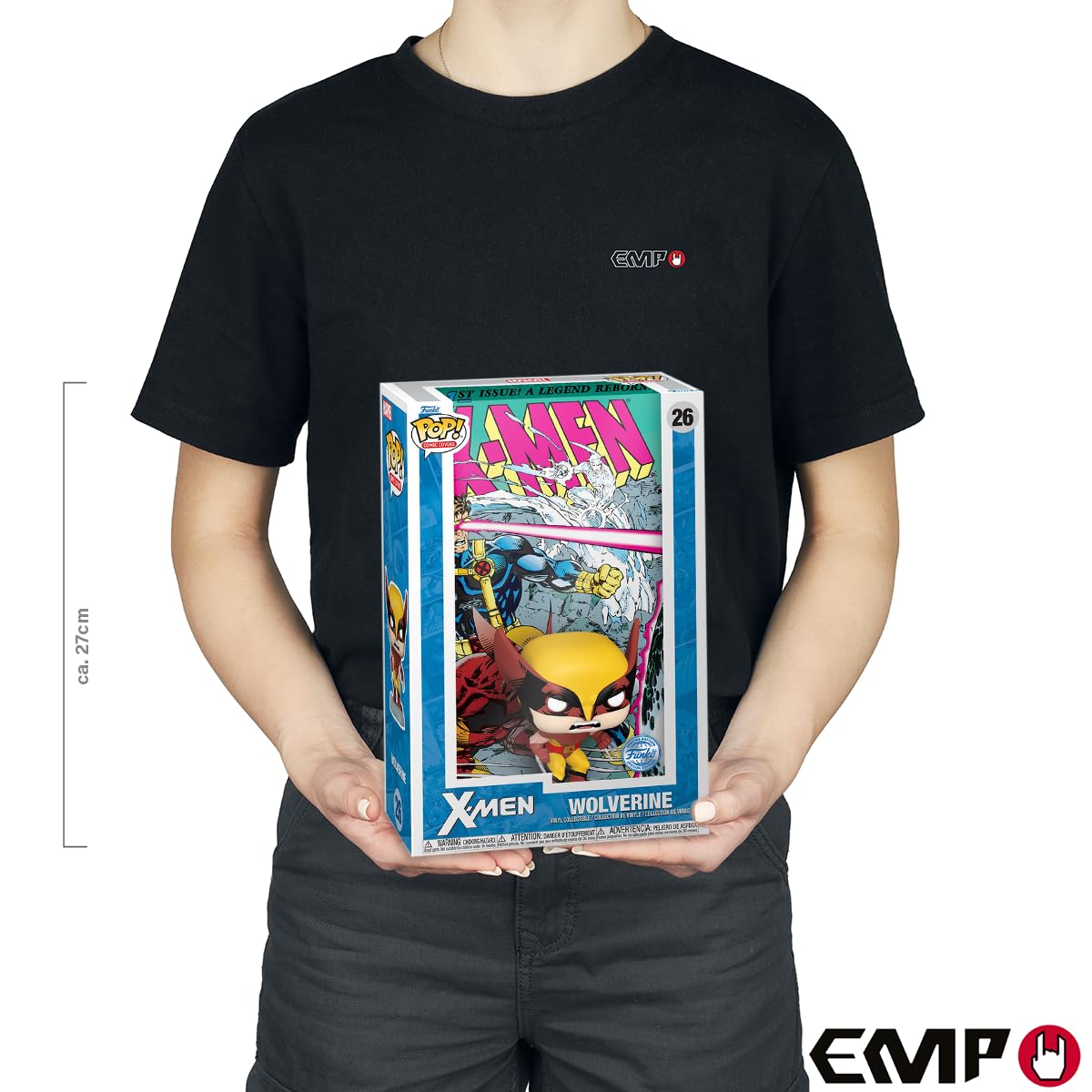 Pop! Ochrona przed komiksami: Marvel X-Men Wolverine PX Figurka winylowa
