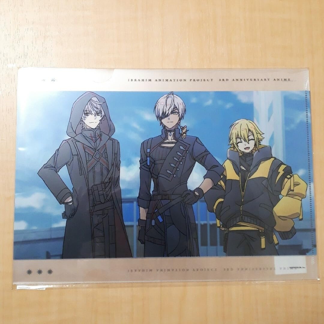 イブラヒム　3周年セット　イブアニ原画集　クリアファイルAB イブラヒム 3周年セット イブアニ原画集 クリアファイルAB にじ