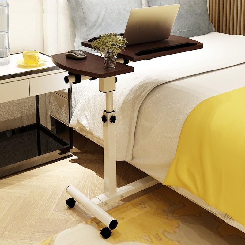 Panneau de densité bureau debout mobile et table d'appoint pliante - 6