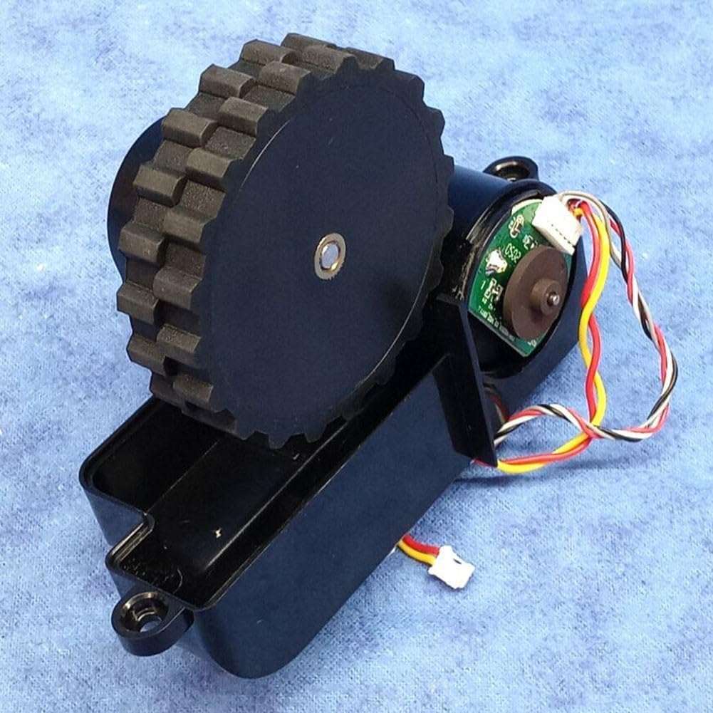 Replacement Vacuum Wheel Side Floor Robot Vacuum Wheels Parts for WYZE WVCR200S, Black (Right Wheel)