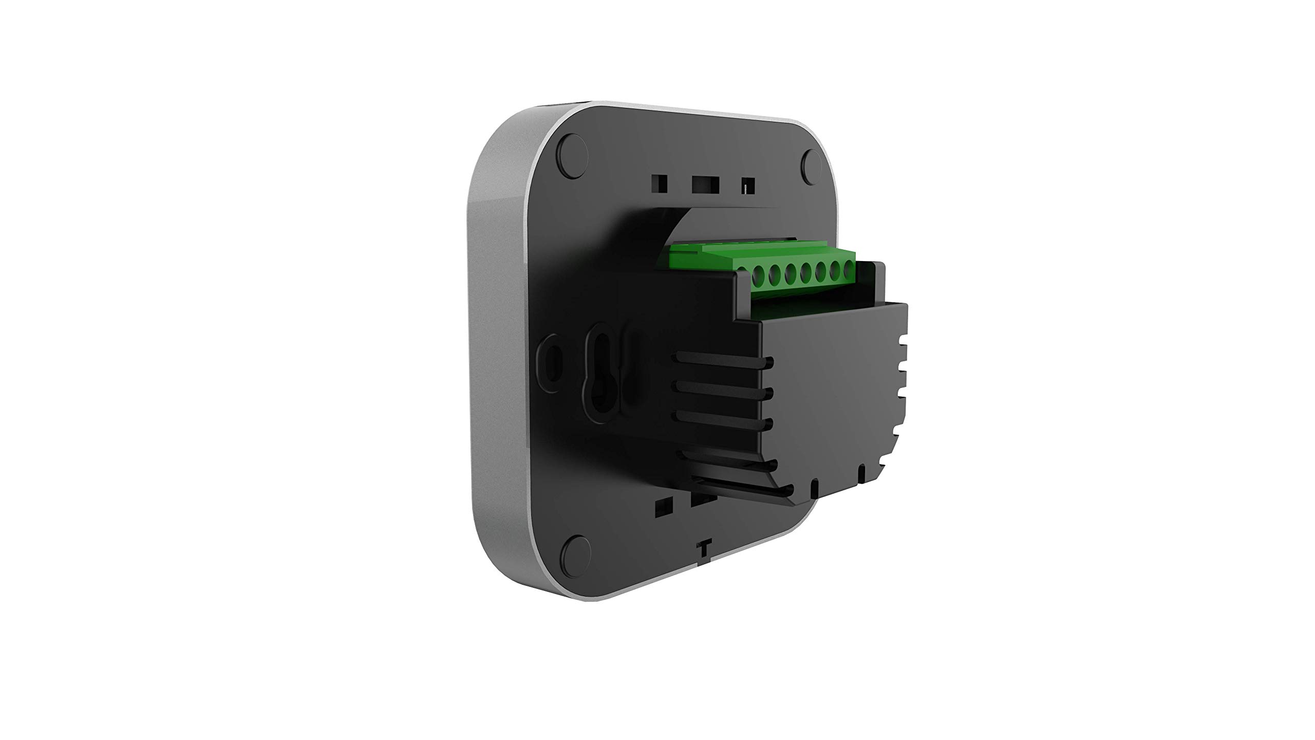 Raumthermostat LX-MC6 Touchscreen für Fußbodenheizung, Heiß Wasser mit APP, WiFi in Schwarz Amazone Alexa Google Home Smart Home Luxus-Time