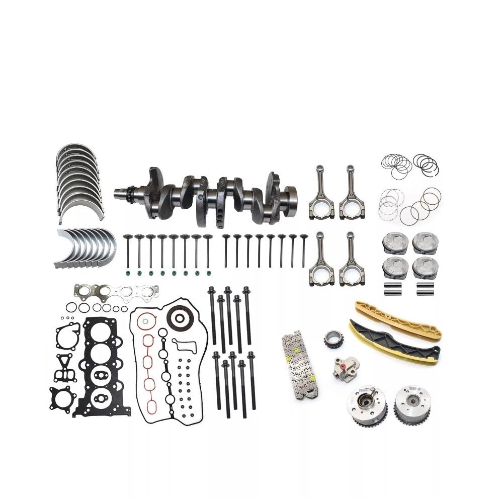 Kit di modifica cilindro moto RACEORLY Kit di ricostruzione del motore Albero motore Con aste Timing adatto per 1.6L
