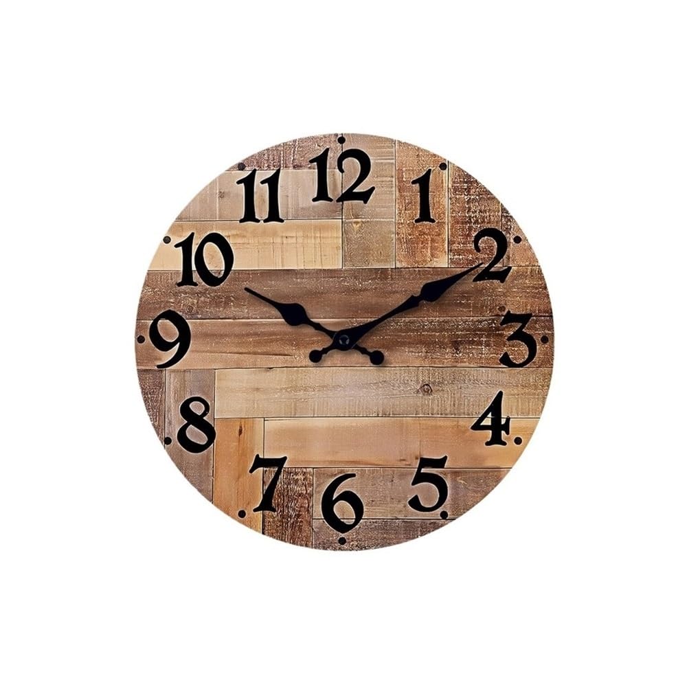 Horloge murale silencieuse pour supprimer le tic-tac du salon