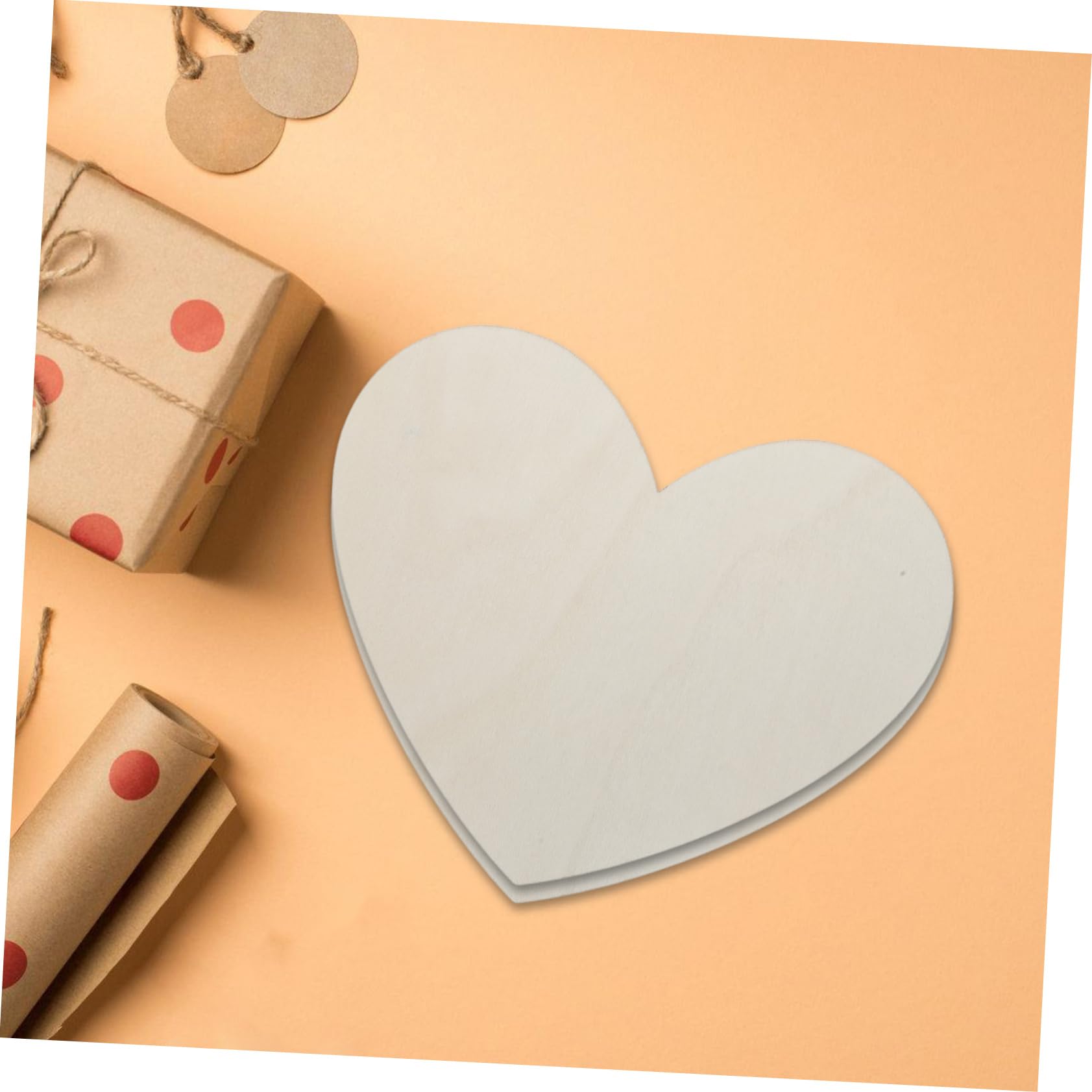 Operitacx 30pièces Slices Non Forme De Cœur Pour Décoration Pour Saint-valentin Et