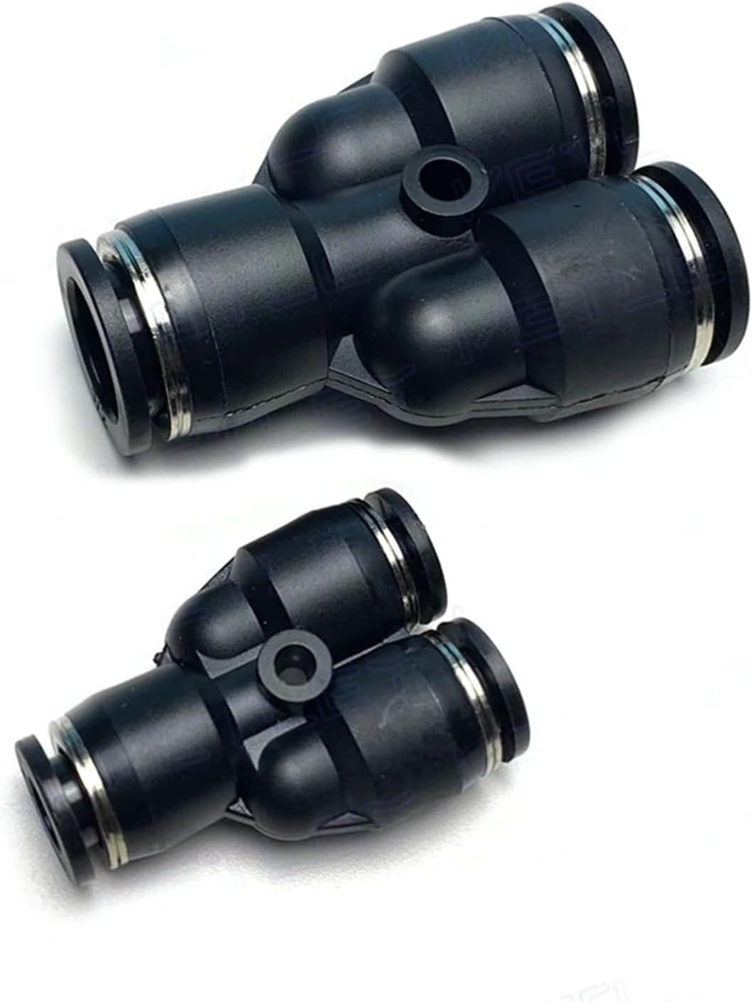 1pc PY Pneumatic Quick Connector PU Air Pipe 5/32 1/4 5/16 3/8 1/2 inch Hose Air Pipe Connector Y-type Three-way Quick Connector(PY-1l2)