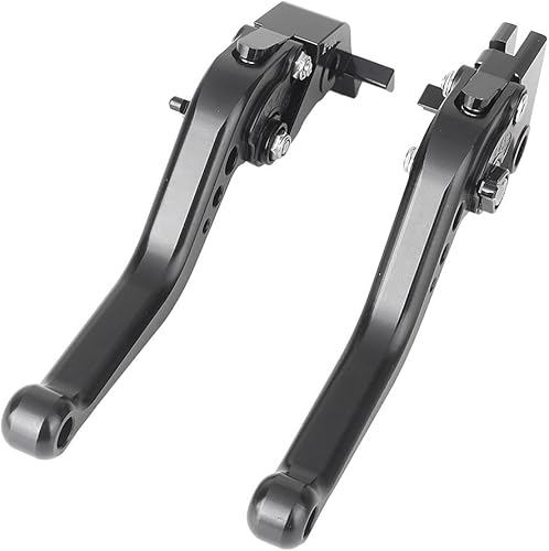 Miniatura 4 de GZYF Palancas de freno y embrague para motocicleta para Yamaha 2005-2016 YZF R6  2004-2008 YZF R1 Negro