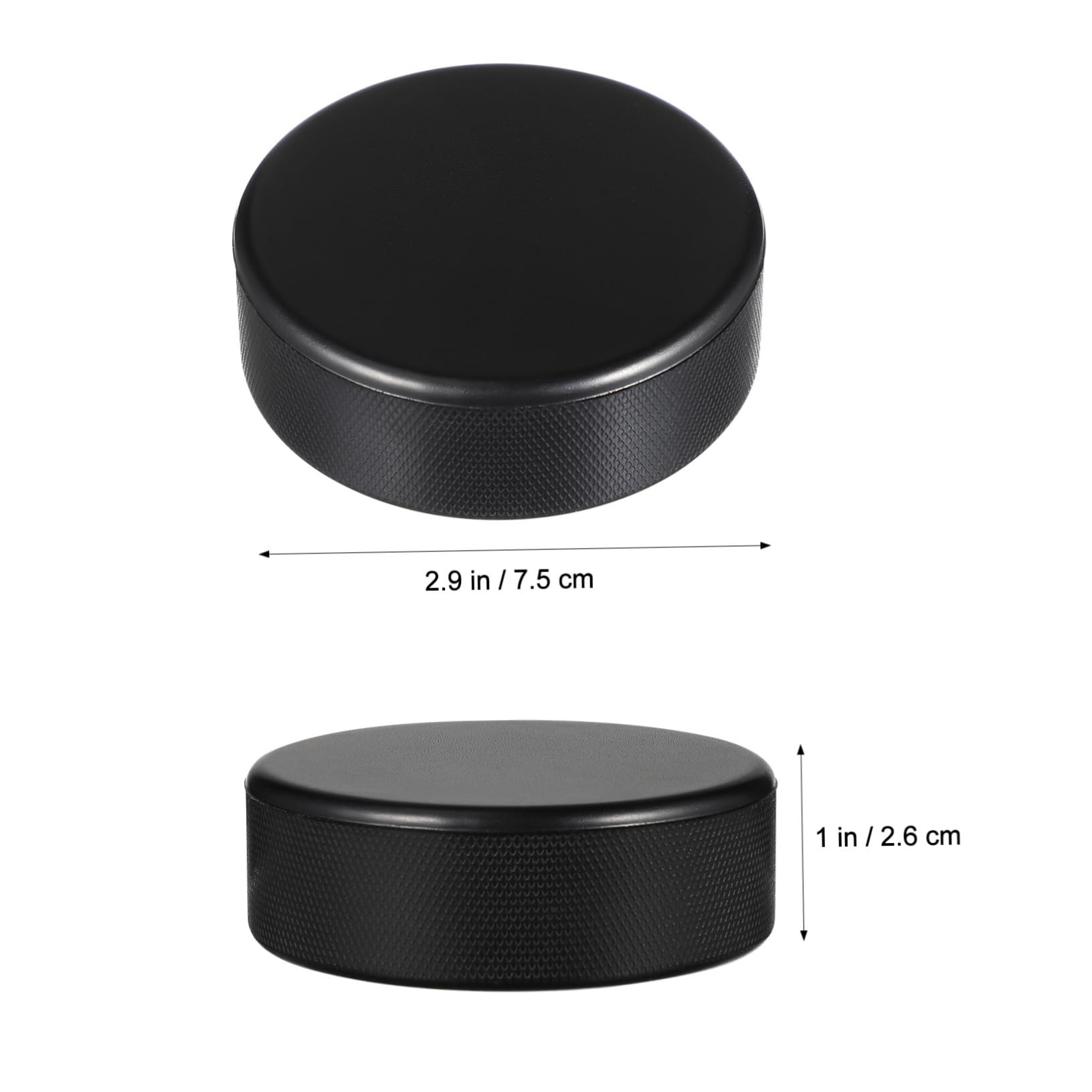 Palet Pièces De Hockey Sportif De Rondelle De Hockey Rondelle De Hockey sur Air Hockey sur Rondelles Orange Rondelles De Hockey pour Enfants Black Unité Centrale