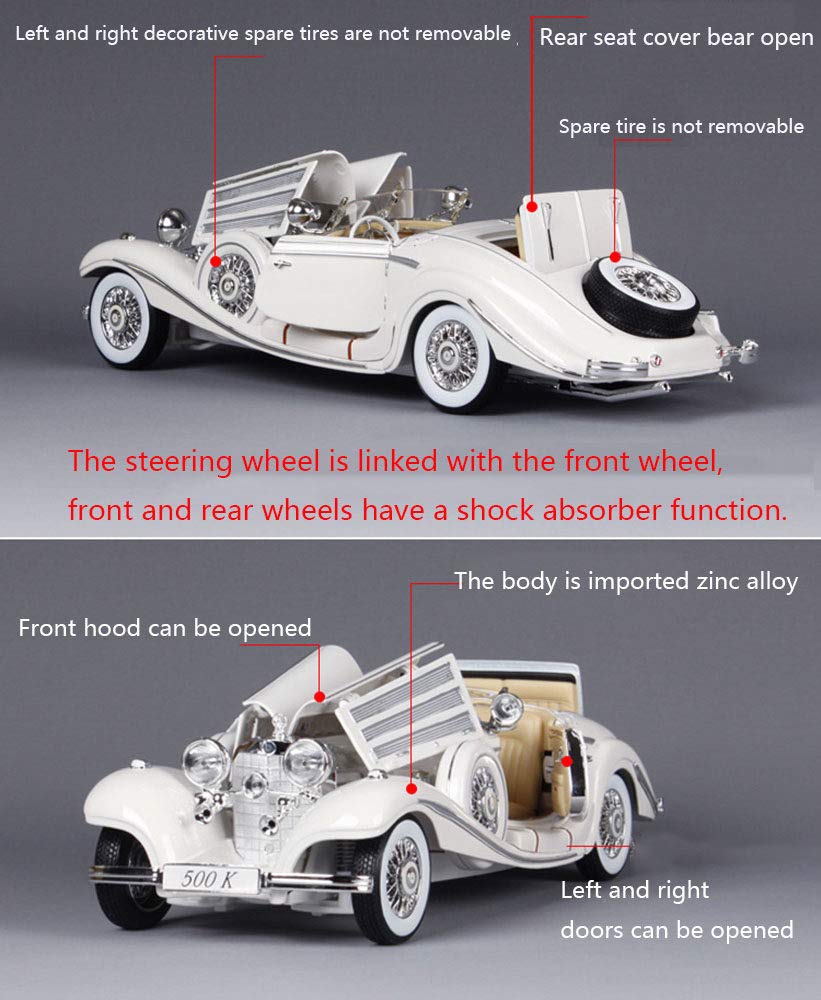 クラシックカーキット 1:18 500L 合金製 ヴィンテージ