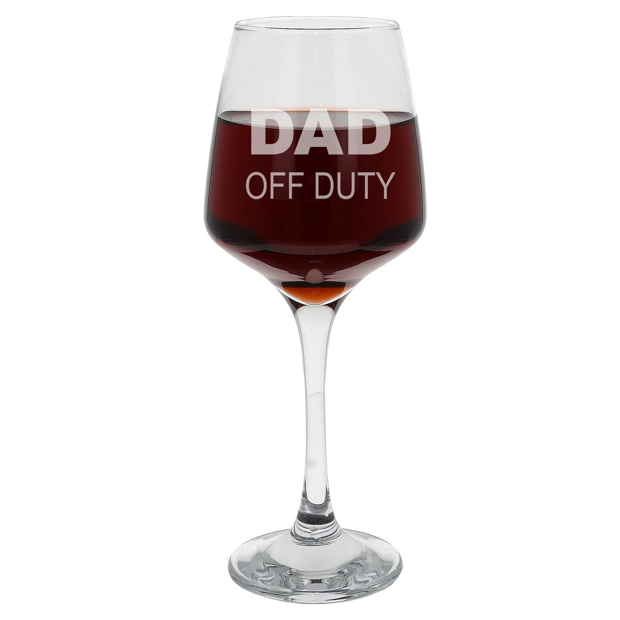 Verre à vin gravé humour idée cadeau anniversaire nouveau papa fête des pères