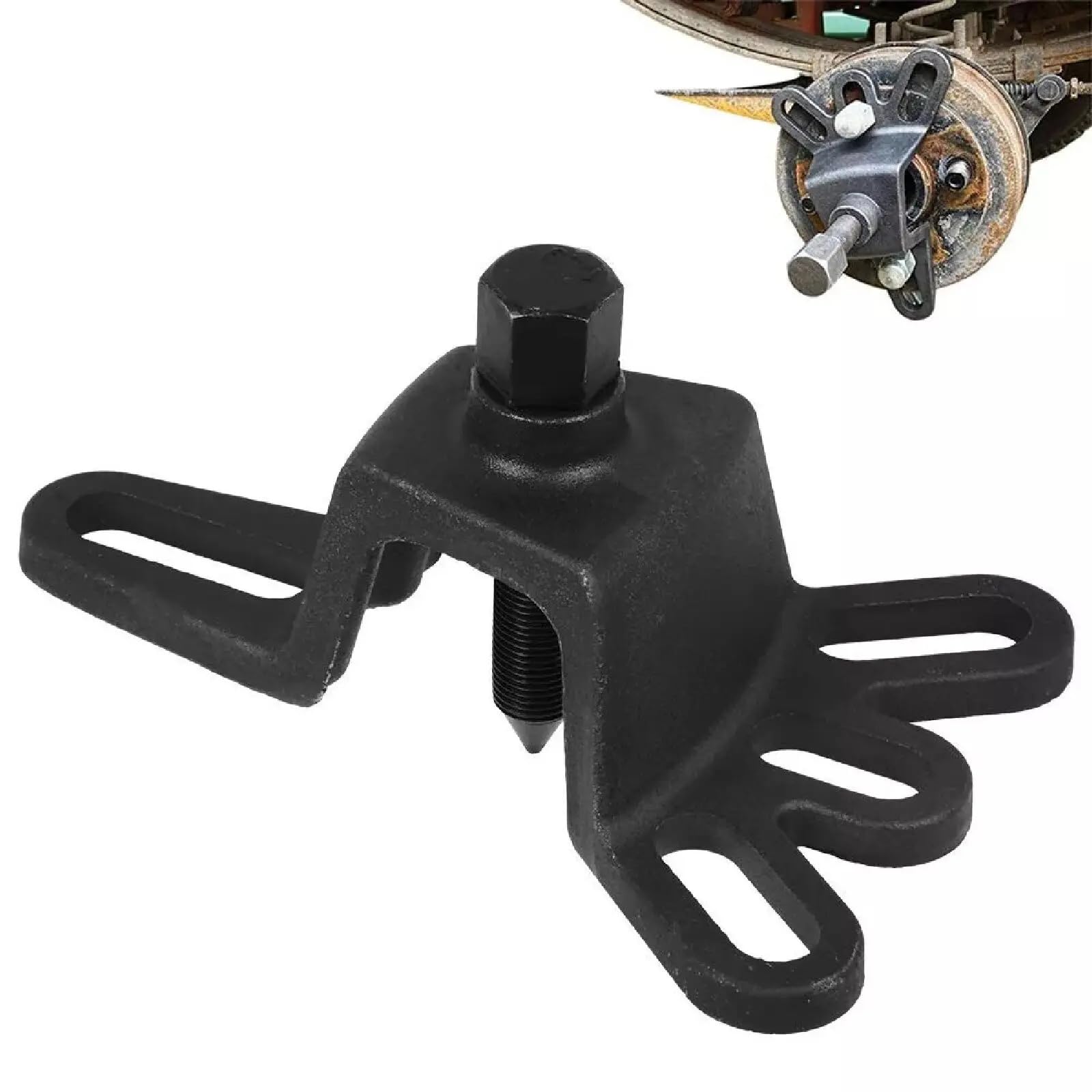 Extracteur de moyeu de roue - Ensemble d’outils d’extraction de roulement de roue - Extracteur de moyeu de roue avant - Outil d’installation de moyeu de roue pour tambours de frein à 4/5/6