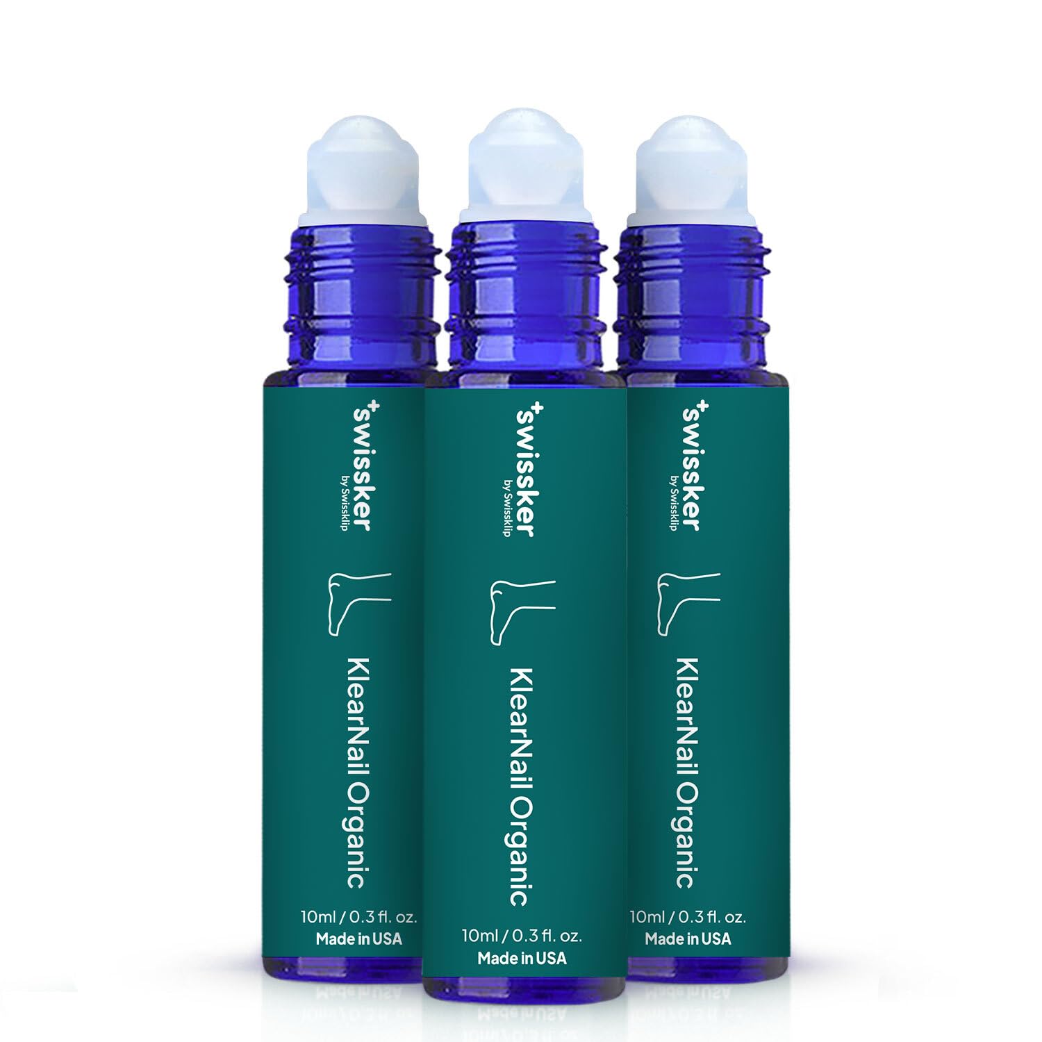 Swissklip Medi-Care Toenail Stick I KlearNail Treatment | Natural Solution for Healthy Nails I Suitable For Foot, Toe, and Fingernail I For Brittle Toenails – 10ml / 0.3 Fl. Oz. Pack 3 - Made in USA