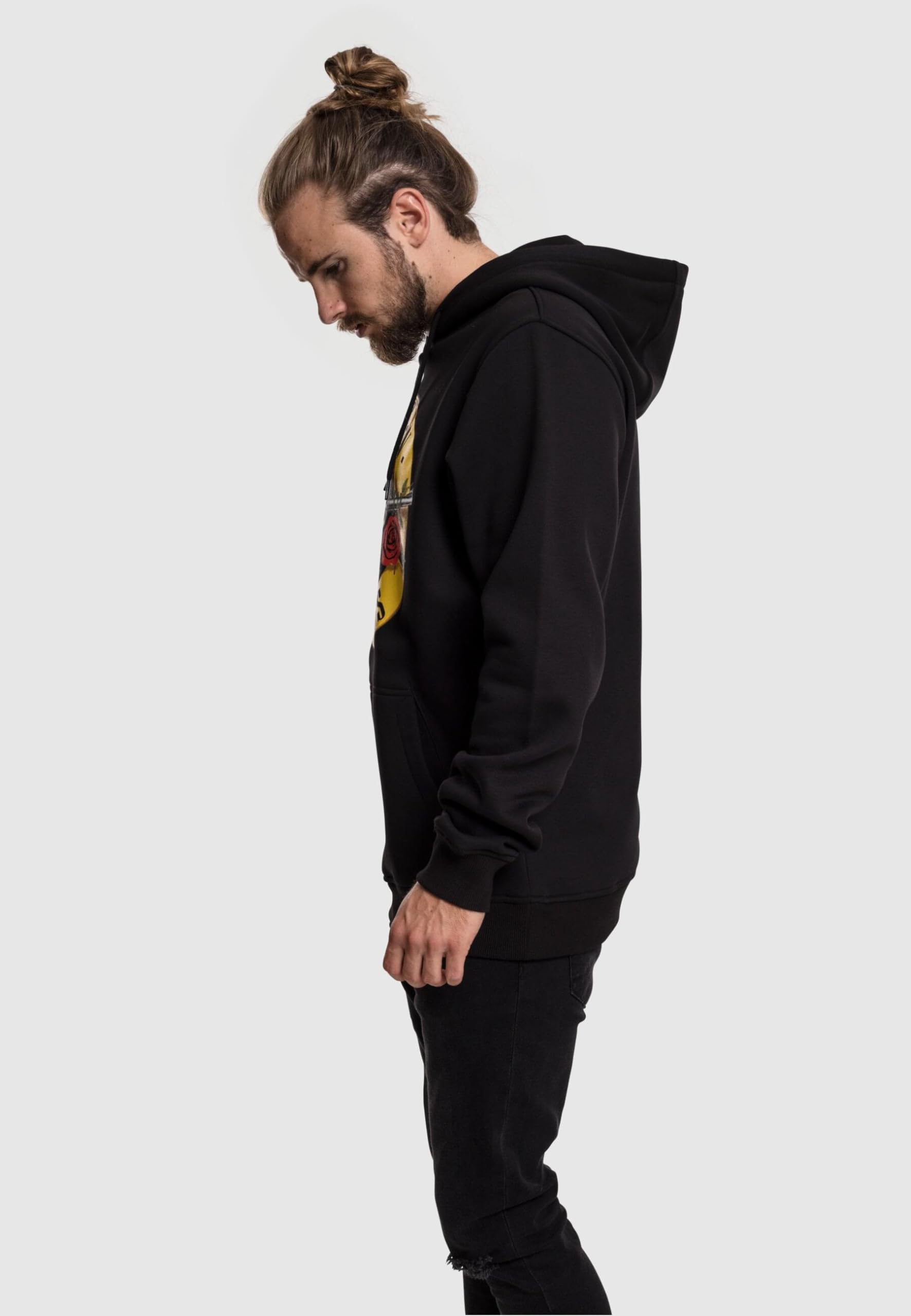 MERCHCODE Mc056-guns N' Roses Logo Hoody Sudadera con Capucha Hombre (Pack de 1)