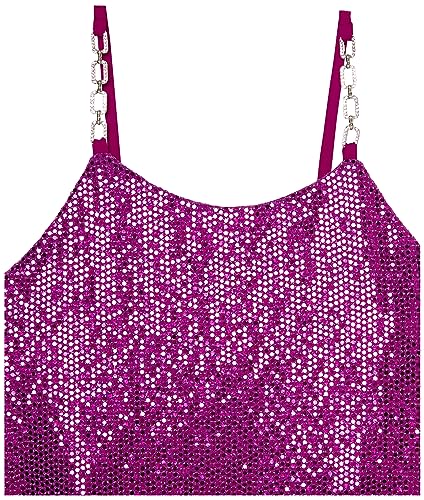 Speechless Girls' Sleeveless Fit and Flare Glitter Party Dress2