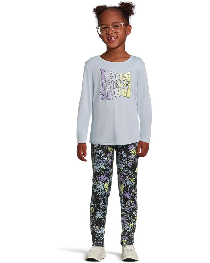 Under Armour Kids Printed LS Leggings Set (Little Kid) - Main View