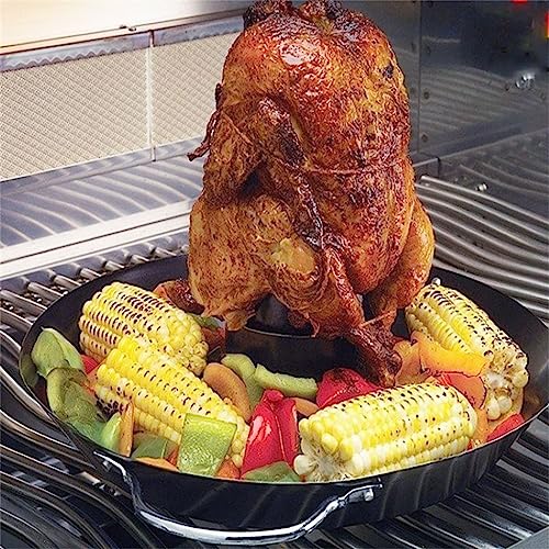 Plat de cuisson de dinde antiadhésif pour barbecue d'exception