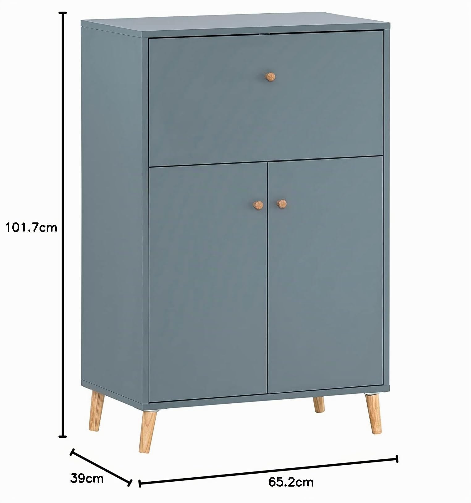 Schildmeyer Serie Rena 500 153501 - Escritorio Color fiordo, 65,2 x 39 x 101,7 cm