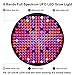 Hytekgro LED Grow Light Bulb Panel 50W UFO Plant Growing Lamp with 250 LEDs Red Blue UV IR Full Spectrum Growing Lights for Indoor Plants, Seed Starting, Seedling, Veg and Flower