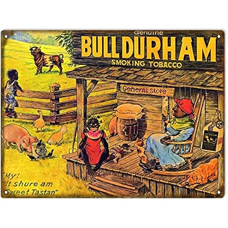 Victory Vintage Signs Genuine Bull Durham Smoking Tobacco General Store  Reproduction Sign