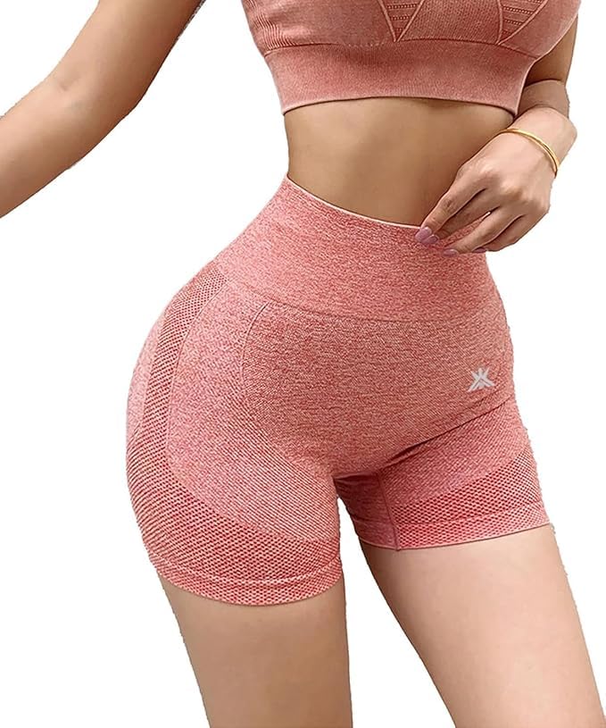 High-Waisted Yoga Biker Shorts for Women | Tummy Control, Butt Lifting Workout Leggings | Quick-Dry Hip Lifting Yoga Shorts in Multiple Colors-image-29