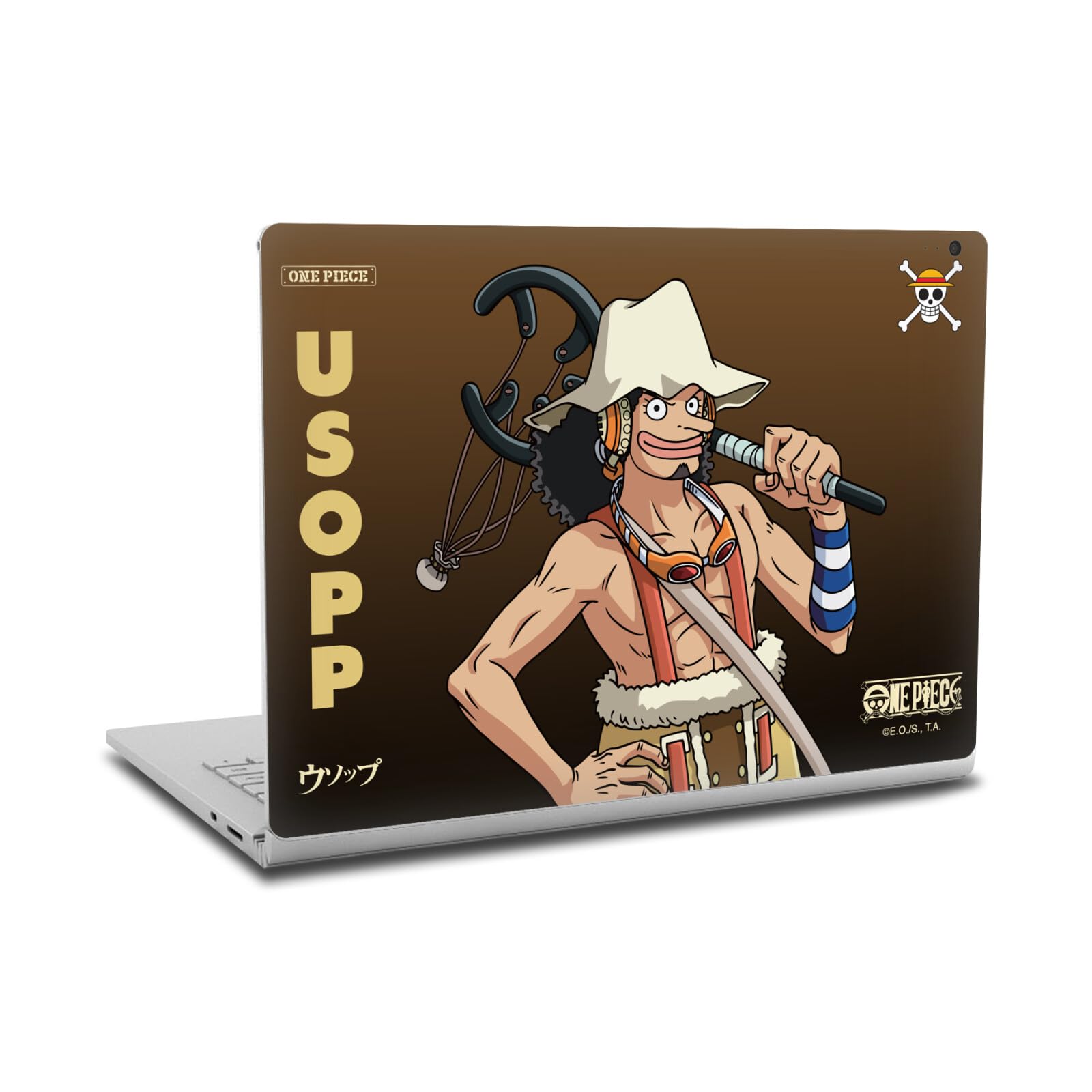 Skin Usopp One Piece Surface Book 2 en vinyle adhésif haute résolution