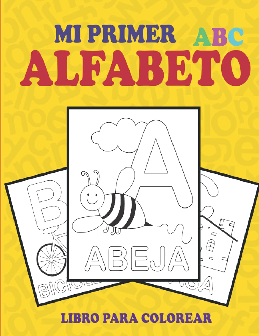 Buy Mi Primer ABC Alfabeto Libro Para Colorear Divertido libro para
