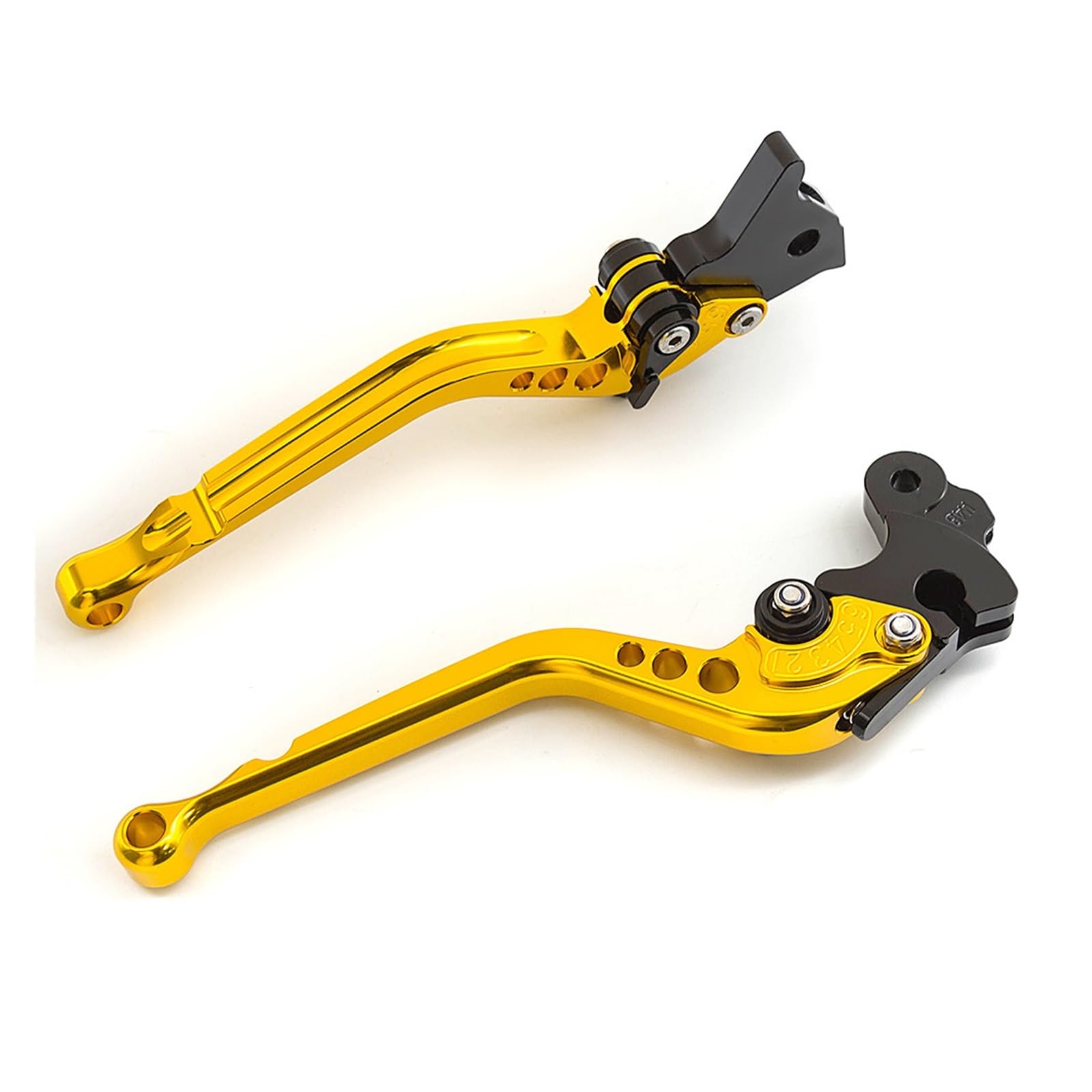 TINGYUS Motorbike Brake Lever for Kawasaki for ZX10R 2006-2015 Motorcycle Accessories Adjustable Brake Clutch Lever(177mm G)