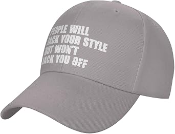 People Will Jack Your Style, But Wont Jack You Off Baseball Cap Dad Hat Adjustable Men Women for Running,Black