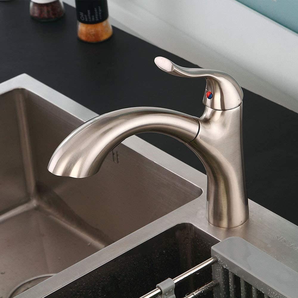 Rubinetti, Tutti Multifunzione Pull Formula Disegno Rubinetto Della Cucina Freddo Calore Acqua Scanalatura Rubinetto Rubinetto Lavandino Americano Fare la Doccia Present