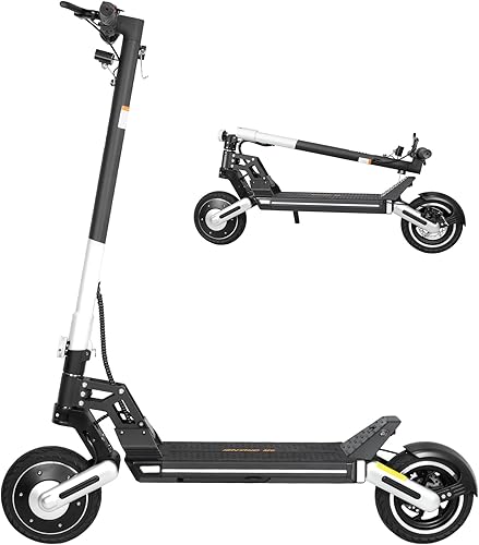 iENYRID M8 Scooter eléctrico de 500 W para adultos, scooter eléctrico iENYRID M8, neumáticos sólidos de 10 pulgadas con pantalla LCD, carga máxima