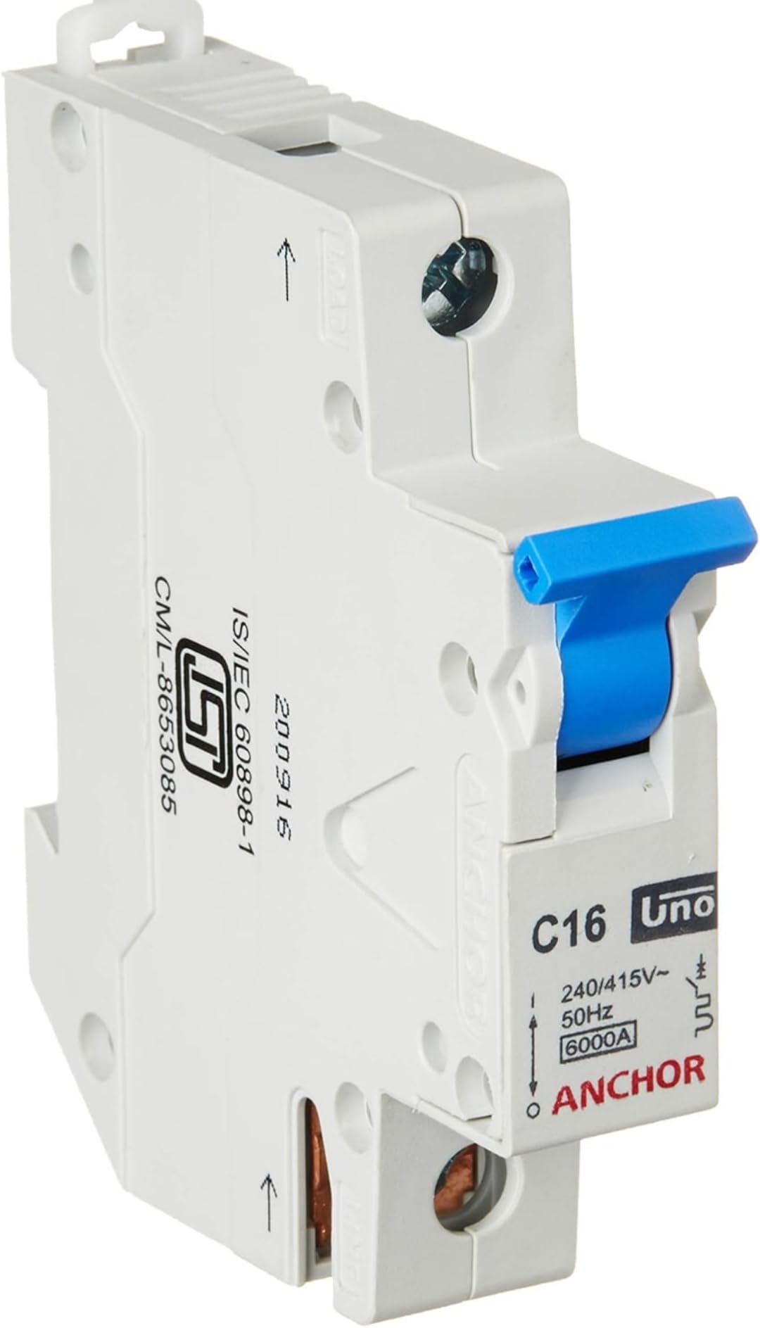 Anchor MCB Single Pole Circuit Breaker, 16 Amp-image-48