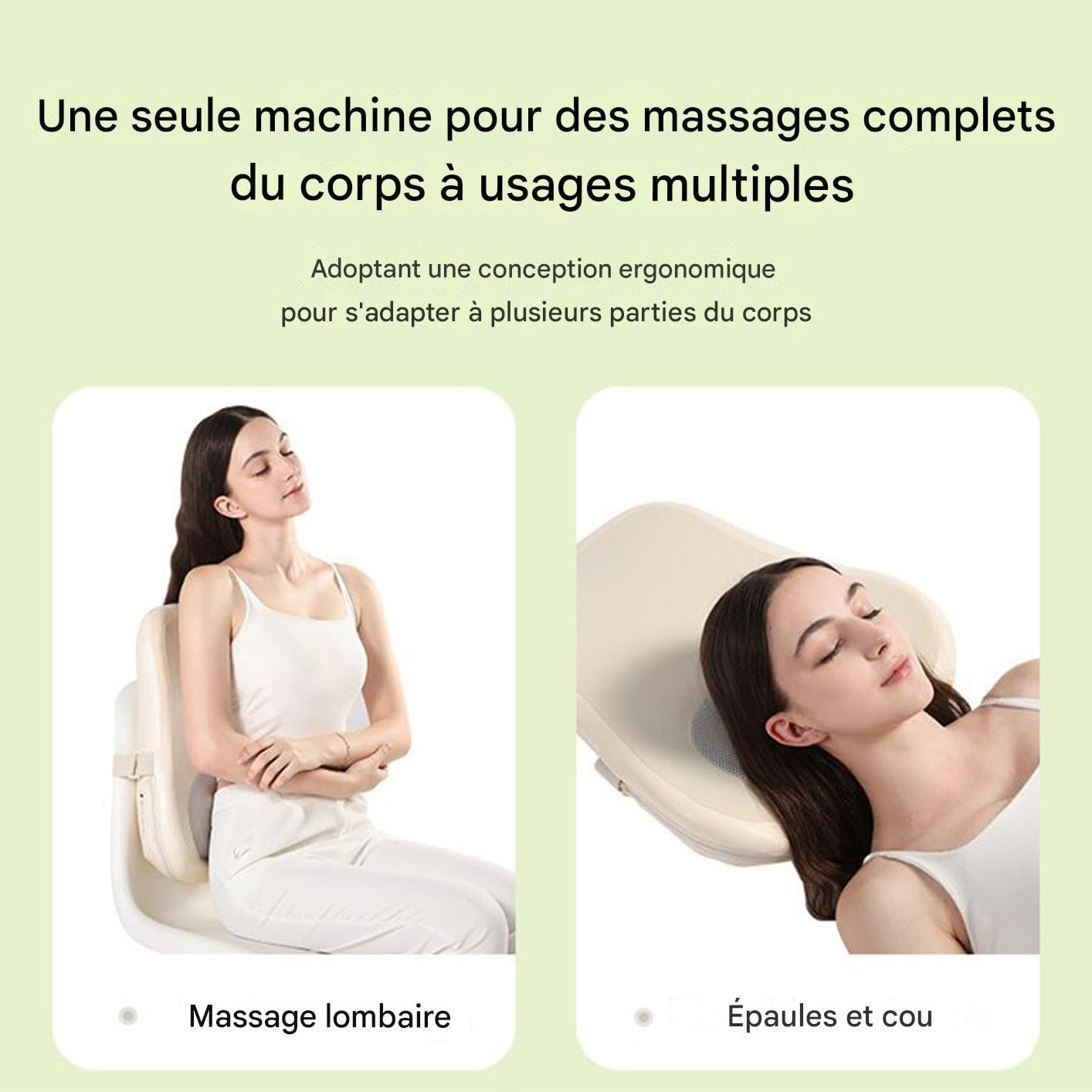 Masajeador de cuello y espalda con calefacción,Masajeador Cervical Térmico