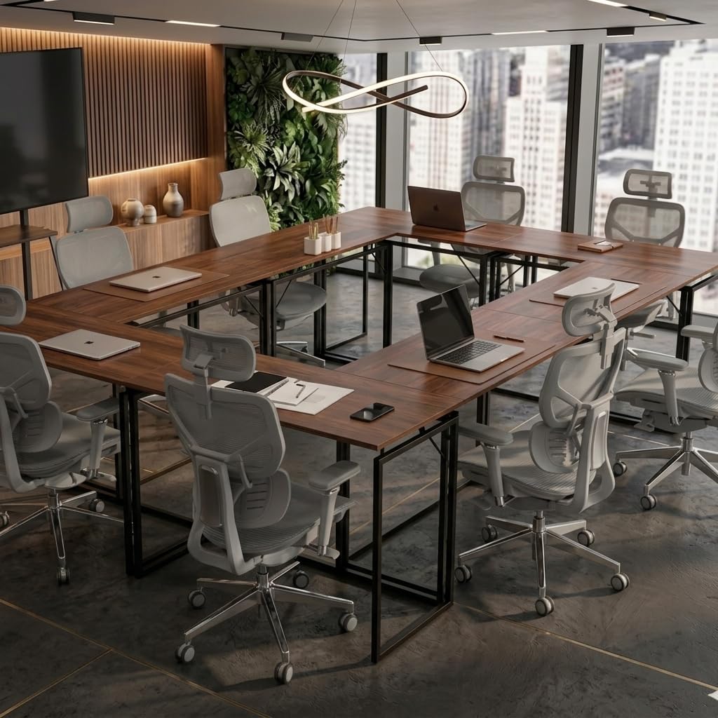 MUSSO F5 Scrivania Pieghevole 80 x 40 cm, Senza Montaggio, Marrone | Piano 80 x 40 cm, Pieghevole, Senza montaggio, Casa, Studio e Hobby