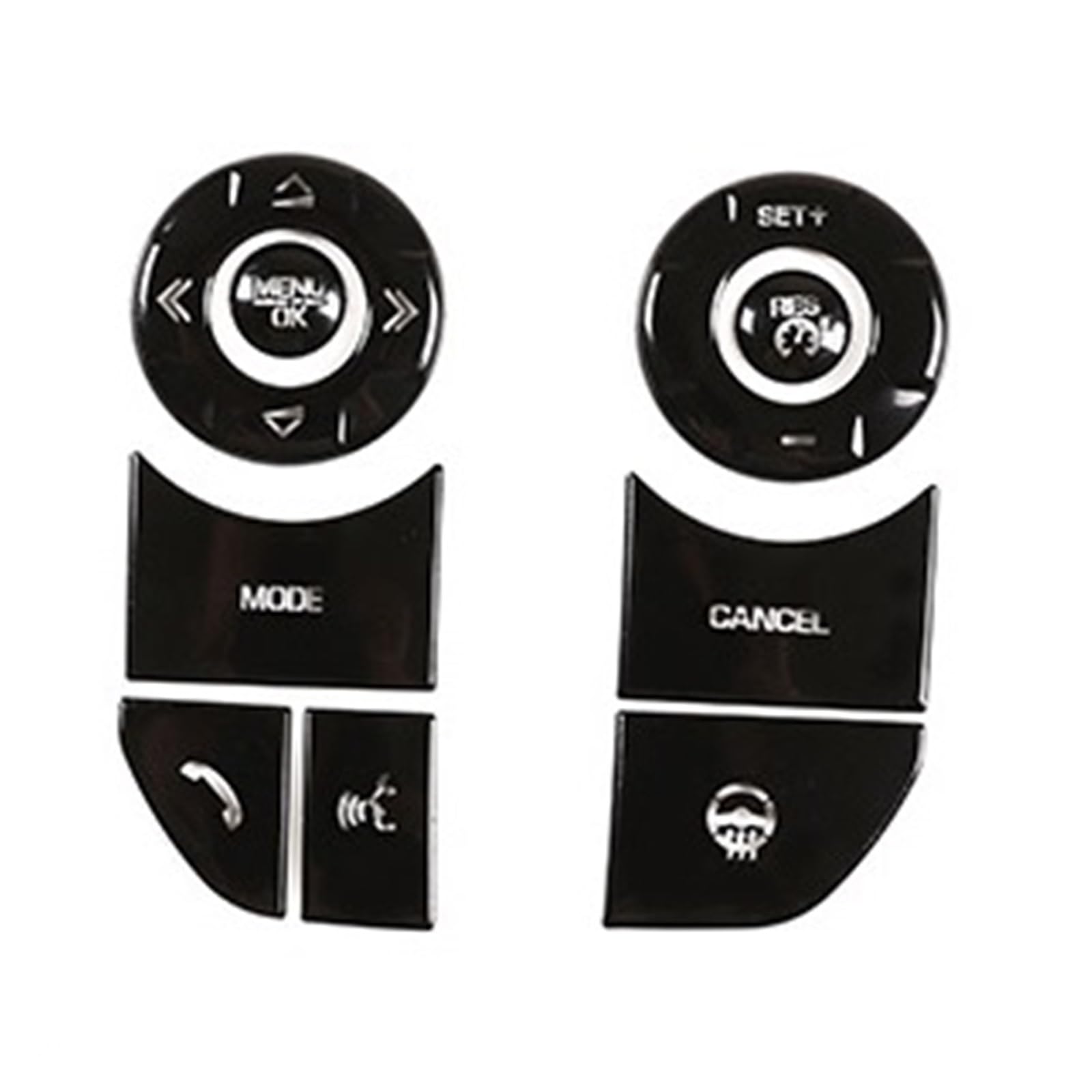 for Land for Rover for Range for Rover for Sport 2014-2022 Car Terrain Mode Button Sticker Car Interior Mouldings(Style K)