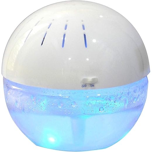 E-ware Electric Air Purifier Humidifier Aroma Diffuser Room Freshner with LED Light (Air Purifier 606E)