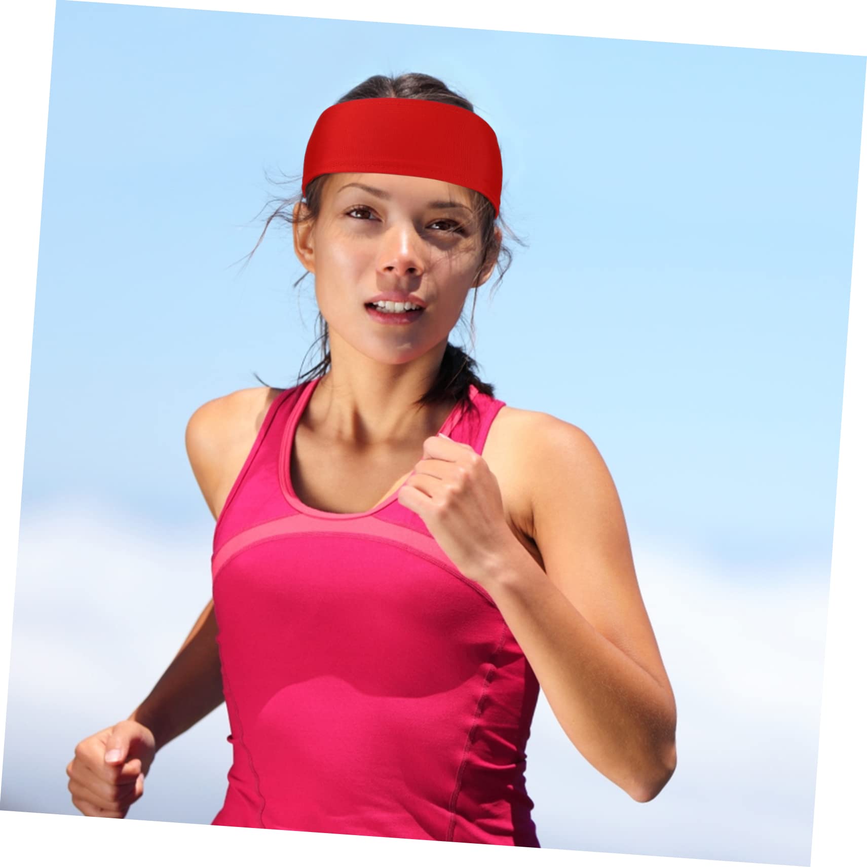 BESPORTBLE 12pezzi Fasce Sportive Regolabili Antiscivolo Per Uomini e Donne Assorbimento Sudore e Comfort Ottimale Per Corsa e Allenamento