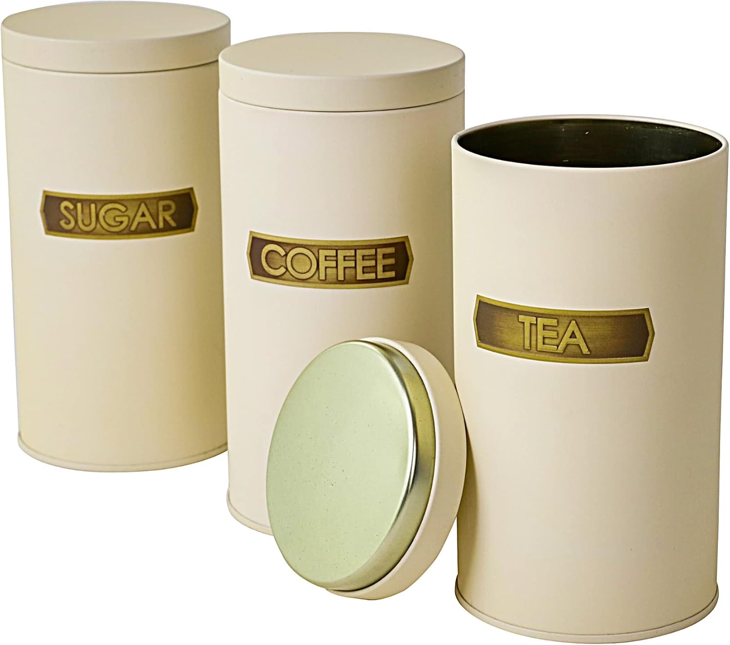 SARKAP Canisters Sets for The Kitchen 3 Piece Kitchen