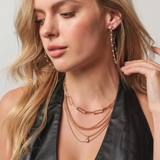 Amazon.com: Ettika Gold Necklace for Women. All the Chains