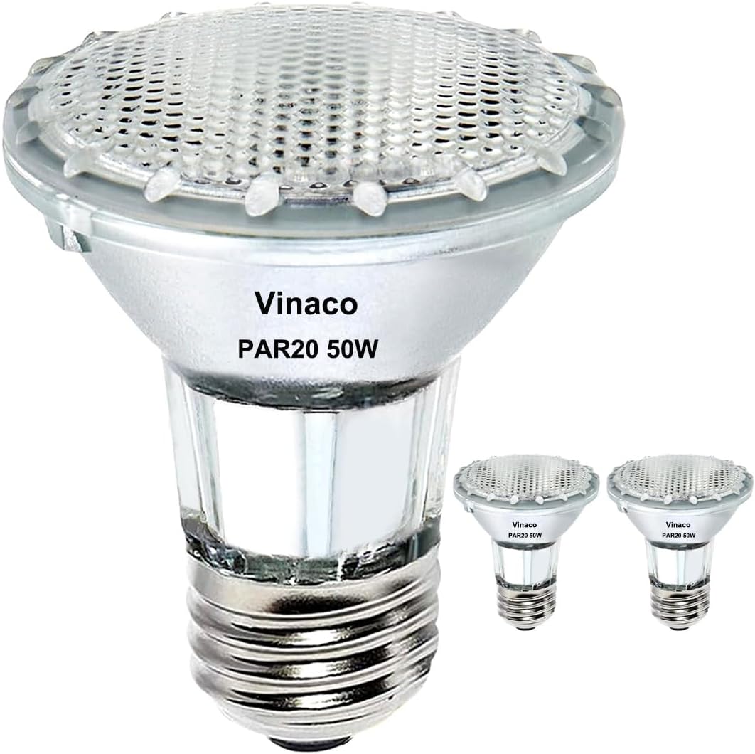 VinacoLED Edison Bulbs 4W, Warm White 2200K, 320 Lumen