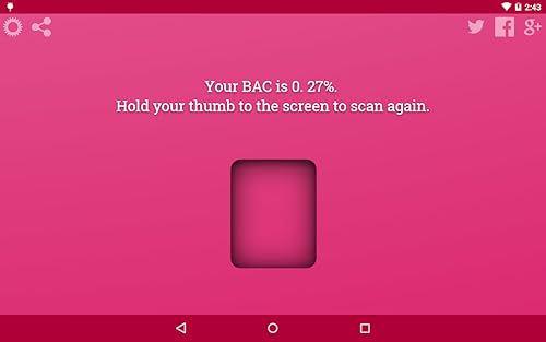 Blood Alcohol Scanner Classic