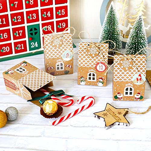 Bluelves-Calendrier-de-lAvent-24-Calendrier-de-lavent-Maison-a-Faire-soi-Calendrier-Noel-Maison-en-Papier-avec-24-Autocollants-Numerotes-Calendrier-de-lavent-Boite-Calendrier-de-lAvent-DIY Bluelves Calendrier de l'Avent DIY - Un Noël magique et personnalisé ! – Image 7